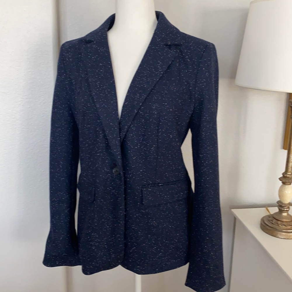 Ann Taylor LOFT Navy Blazer 6